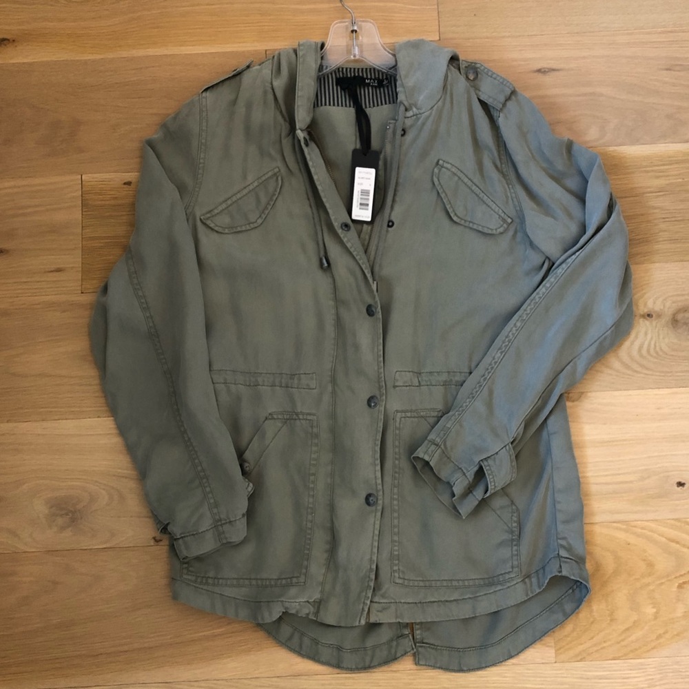 Max Jeans lightweight hooded jacket - Women’s Size Small